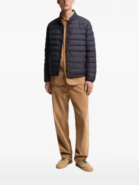 Matlasat geacă Moncler albastru