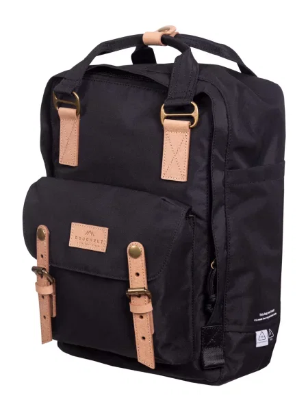 Mestský batoh Doughnut Macaroon Reborn Series 16 l black čierna