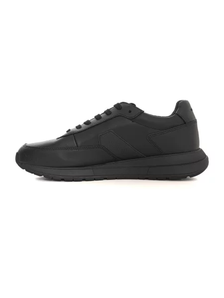 Sneakersy Boss skórzane czarne