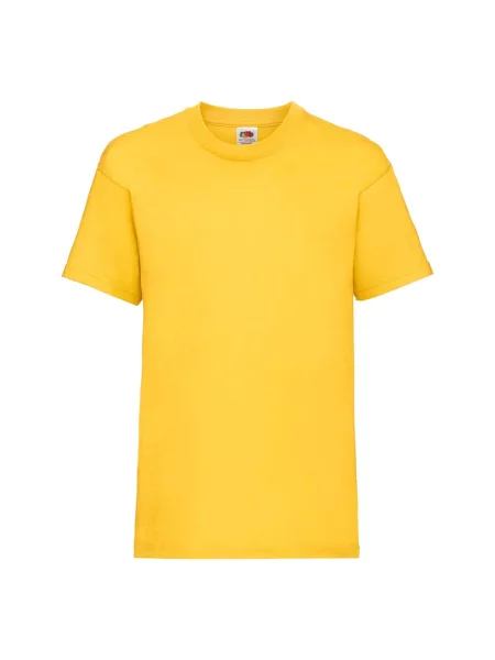 Tricou copii Fruit Of The Loom galben
