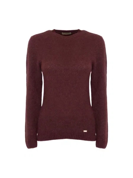 Sweter Pho Firenze wełniany czerwony