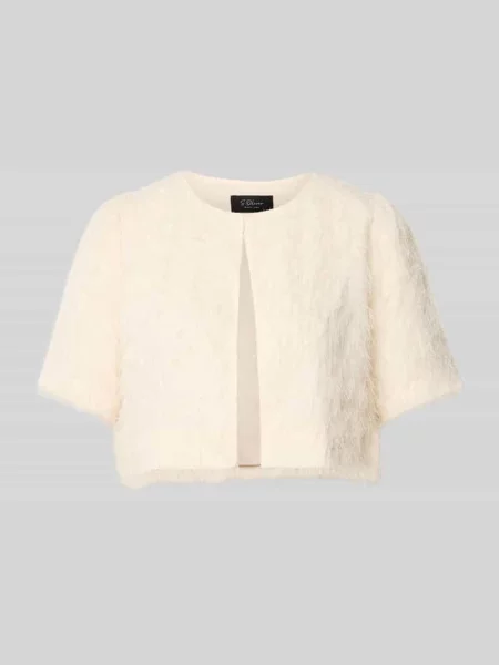 S.Oliver Black Label Bolero weiss beżowe
