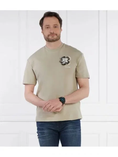 Calvin Klein Póló | Comfort fit bézs