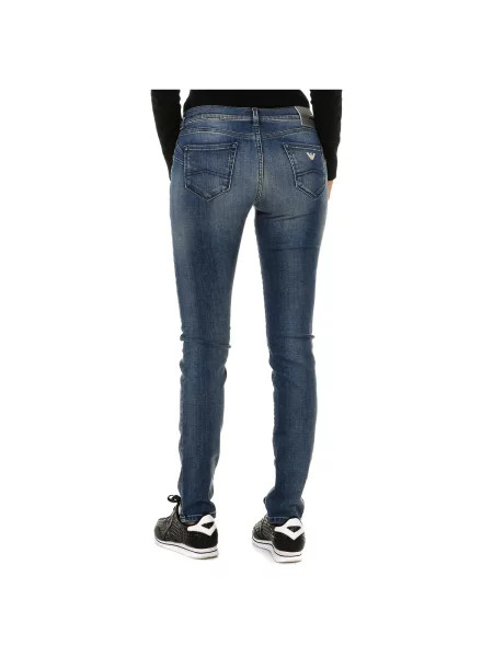 Pantaloni Armani Jeans albastru