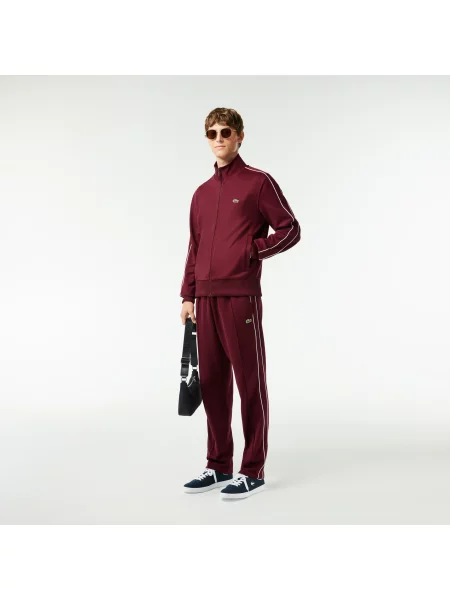 Lacoste Spodnie Dresowe Original Paris czerwone