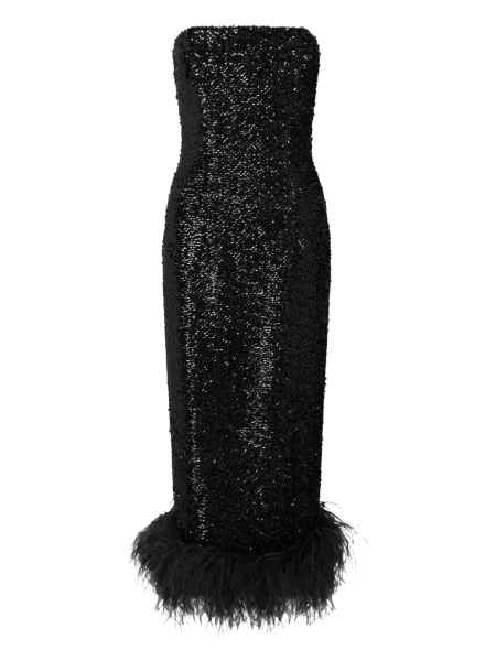 Rochie midi 16arlington până la genunchi de costum negru