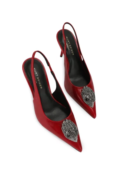 Pantofi cu toc Kurt Geiger London roșu