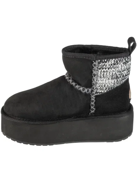 Pantofi Emu tricotate negru