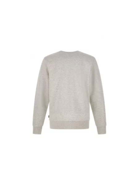 Bluza Hugo Boss z nadrukiem elegancka szara