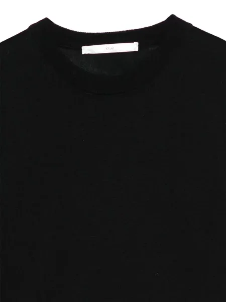 Pulover 3311 cu decolteu rotund negru