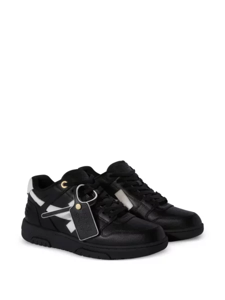 Δερμάτινα επίσημα sneakers Off-white λευκό