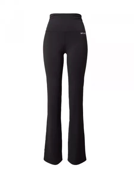 MYLAVIE by Sarah Harrison Pantaloni sport negru