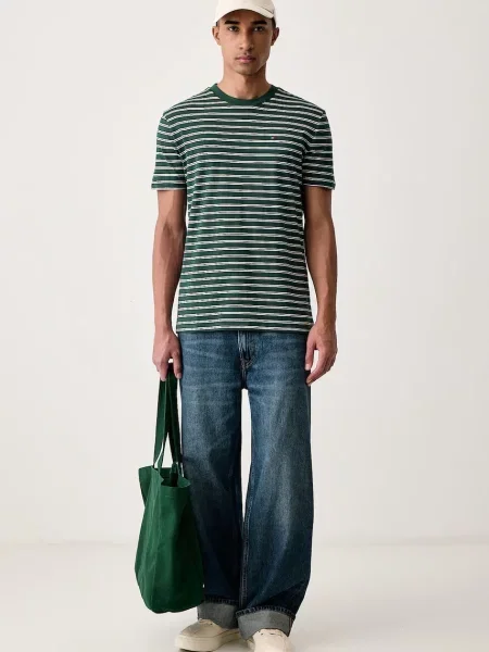Tommy Jeans tričko pánske zelená