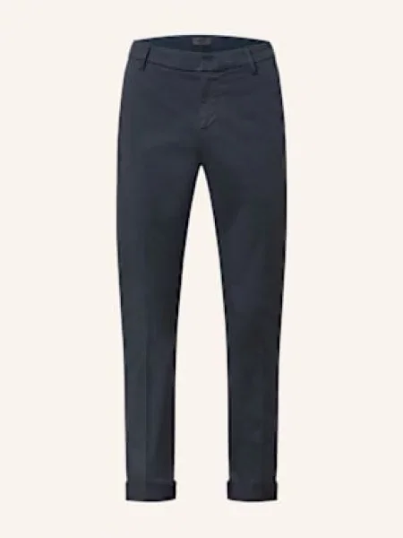 Dondup Chino Kalhoty Gaubert Slim Fit tmavě modrá