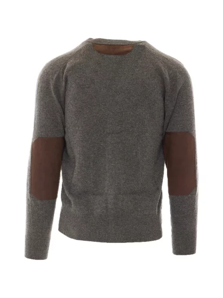 Cardigan Brunello Cucinelli cu decolteu în V gri