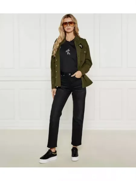 One Teaspoon Tricou GRAFFITI BIRD gri