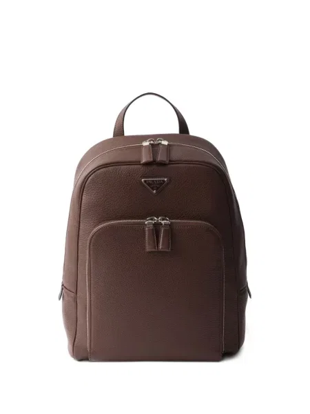 Rucsac Prada din piele maro