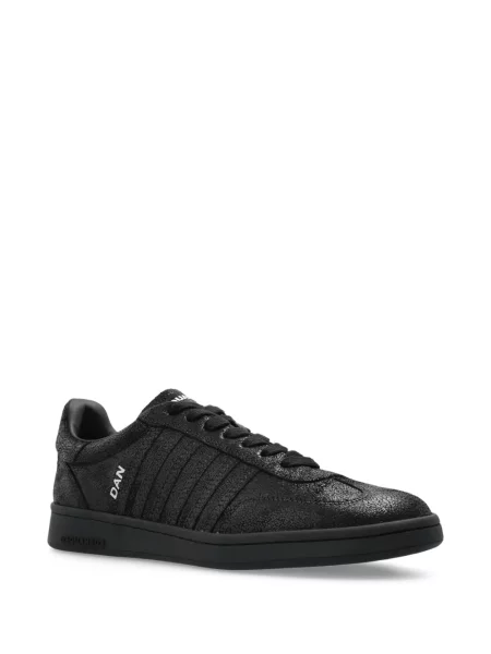 Sneakerși Dsquared2 din piele negru