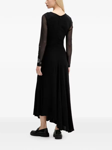 Rochie Desigual cu imagine transparente de costum negru