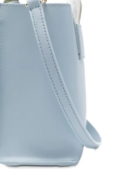 Geantă shopper Furla cu imagine albastru