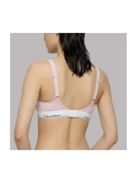 Bralet Calvin Klein Jeans modalovy ružová