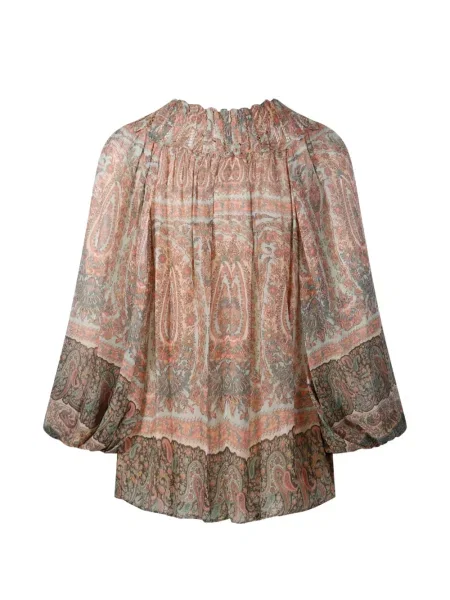 Bluză Zimmermann cu imagine cu model paisley
