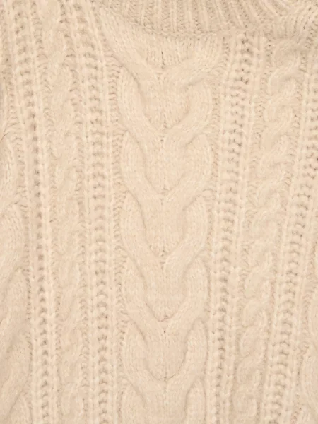 Pulover Orsay cu guler înalt bej