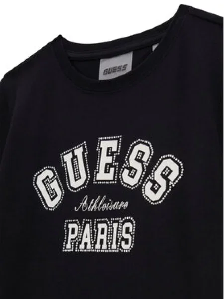Dětské tričko Guess černé