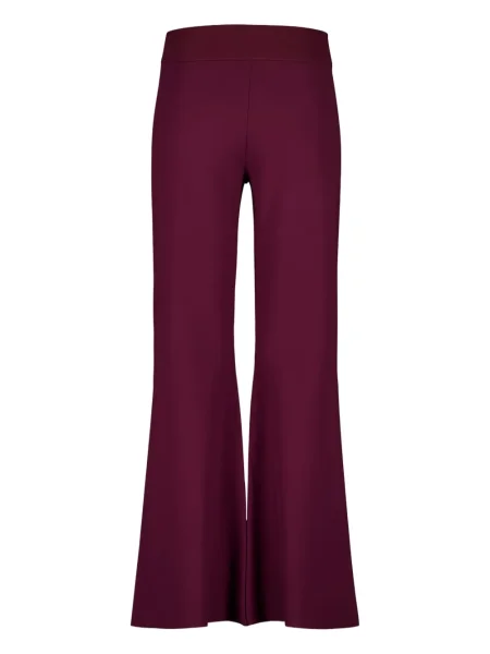 Dzianinowe spodnie Stella Mccartney czerwone