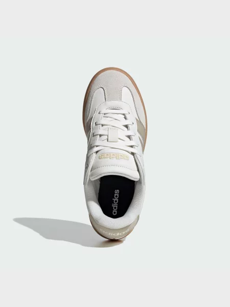 Кожаные кеды Adidas белые