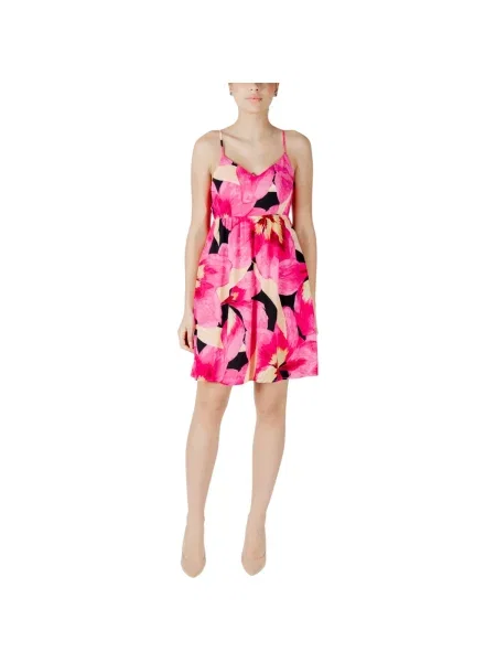Rochie mini Only cu model floral negru