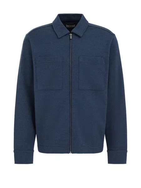 WE Fashion Geacă de primăvară-toamnă închis albastru