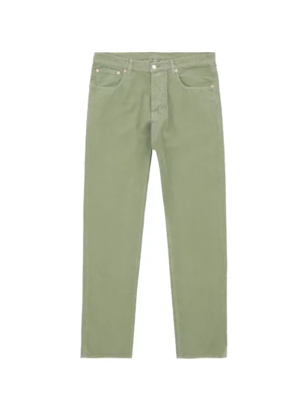Pantaloni Fortela de catifea cord verde