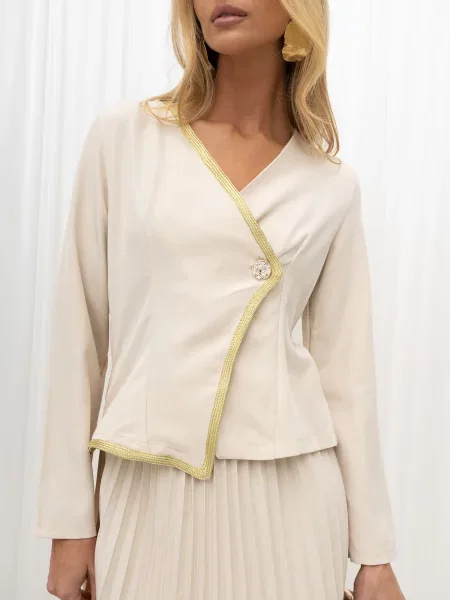 Maksi haljina Italy Moda bež