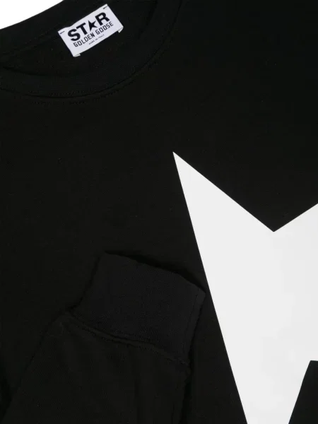 Bluza dziecięca Golden Goose czarna