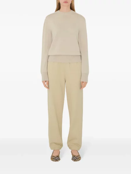 Pantaloni Burberry în carouri