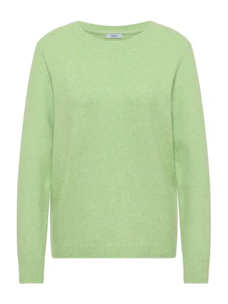 CECIL Sveter svetlozelená