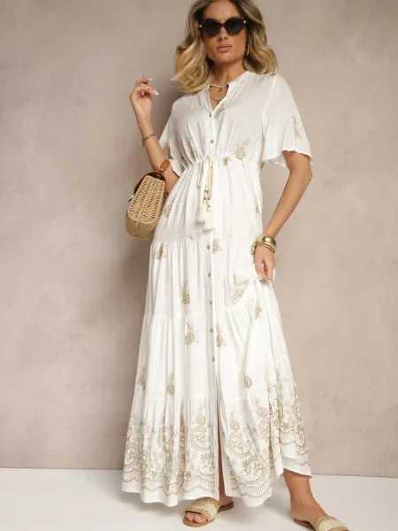Rochie Falvania albă