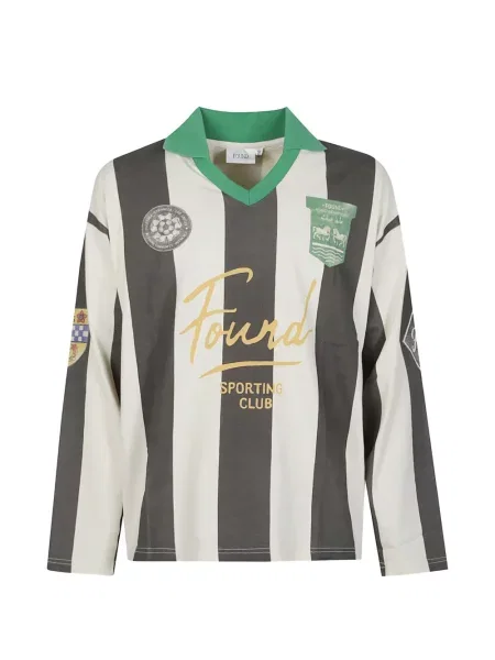Lung tricou Found alb