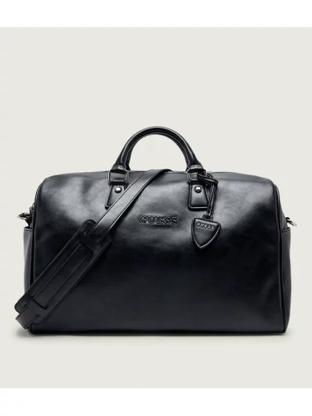 Guess Geantă de weekend negru