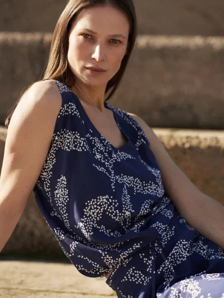 Bluză Moodo albastru