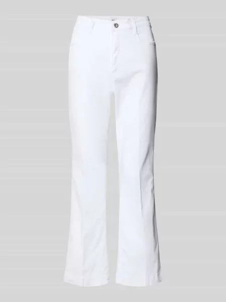 Brax Dżinsy Z Rozszerzanymi Nogawkami Mary weiss białe