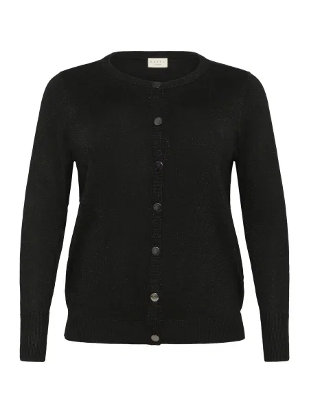 KAFFE CURVE Geacă tricotată Regitta' negru