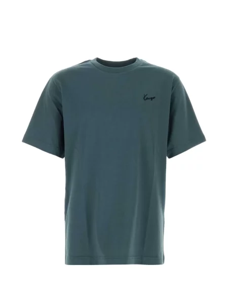 Tricou Kenzo cu broderie albastru