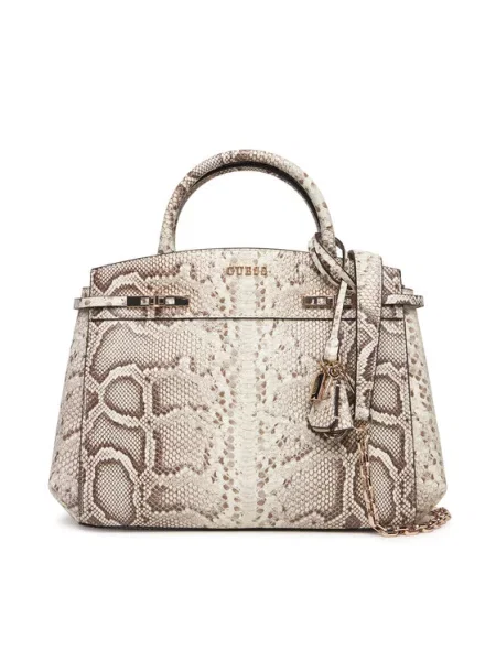 Τσάντα Guess Melinda μπεζ