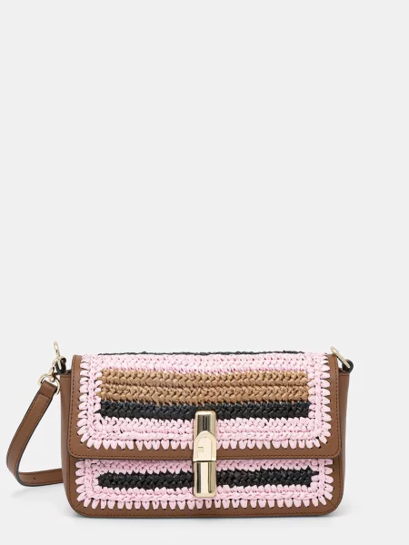 Furla crossbody torbica Iride S Crossbody rjava