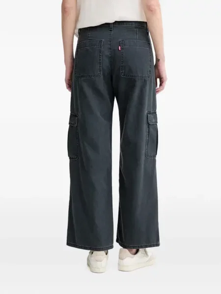 Pantaloni Levi's® în carouri cu imagine cu cordon albastru