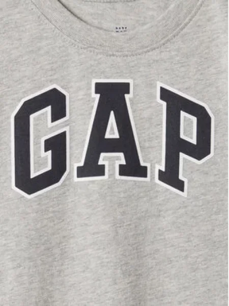 Gap Majica Siva bela