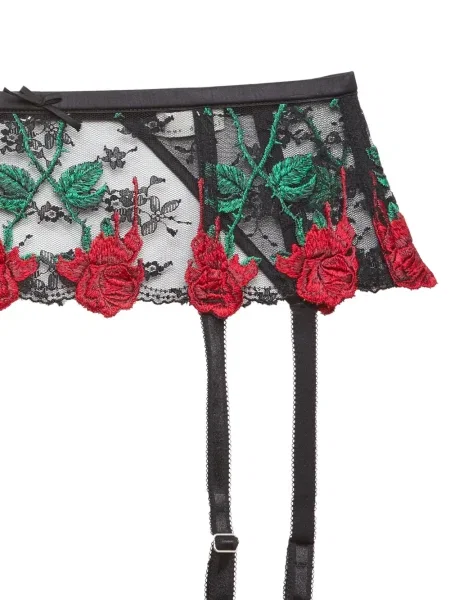 Opasok Fleur Du Mal čierna