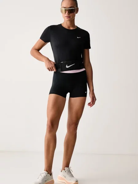 Nike спортен къс панталон дамски Pro черно